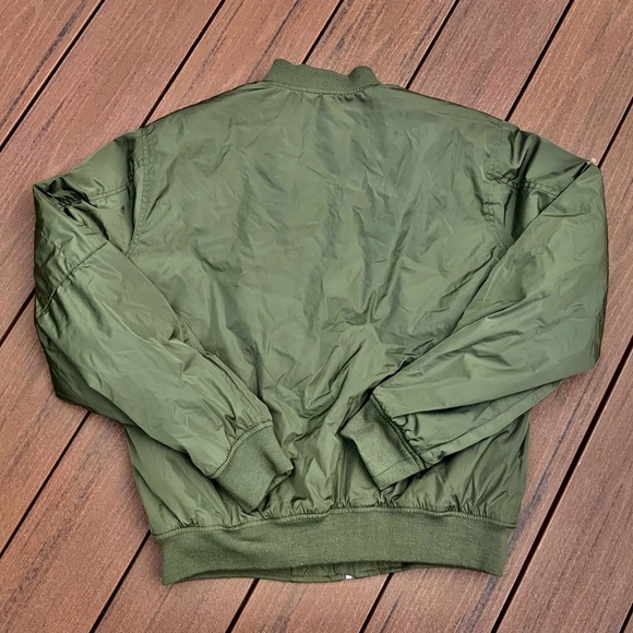 Satin bomber jacket men's size small - Picture 2 of 4
